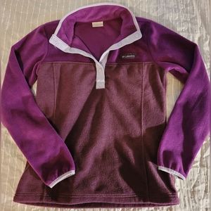Columbia Fleece Women's Snap Pullover